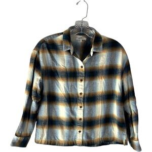 Madewell Westlake Flannel Shirt In Allen Plaid Size XS